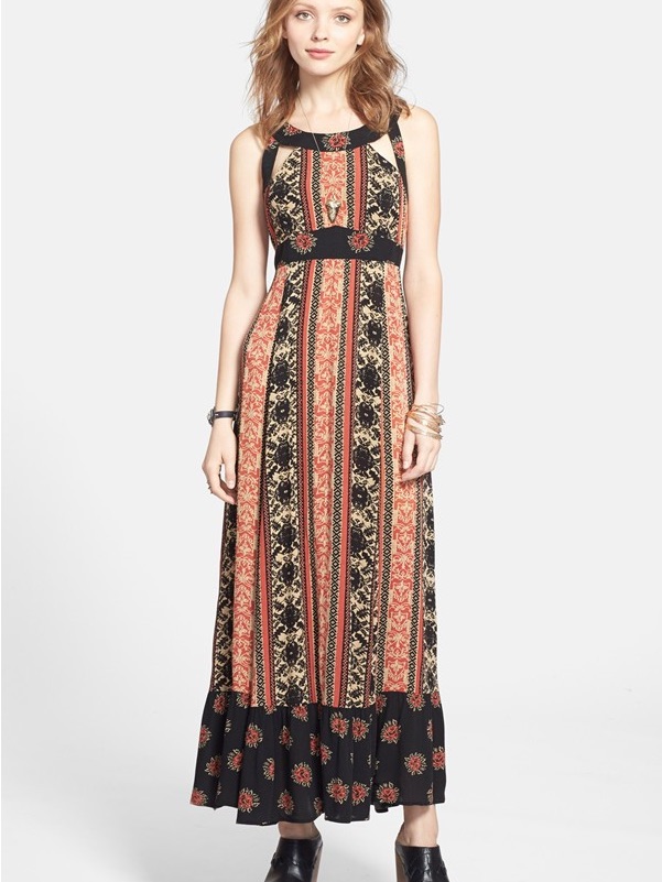 Free People You Made My Day Maxi Dress Size 6